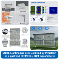 Projecteur LED extérieur de qualité supérieure IP66 avec support réglable 200W 250W 400W 500W 600W 750W 800W 1000W 1200W 1500W