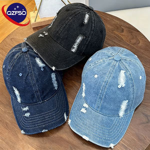 Gorra de Béisbol QZFSO Personalizada, Desestructurada, de Terciopelo Oxford, Algodón Lavado, Estilo Retro Vintage, Unisex, 6 Paneles, Visera Curva, Tipo Dad Hat - Product Image 1