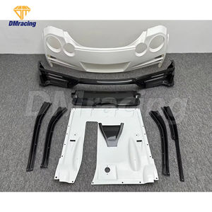 Pare-chocs arrière demi-fibre de carbone de style Top <span class=keywords><strong>Secret</strong></span> pour kits de carrosserie Nissan R35 GTR - Product Image 2