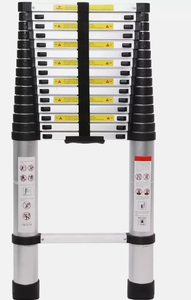 Escalera Telescópica de Aluminio de Diseño Moderno, de un Solo Lado, EN131-6, Escaleras Combinadas Plegables para Uso en Apartamentos - Product Image 6