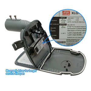 Ángulo <span class=keywords><strong>de</strong></span> haz <span class=keywords><strong>de</strong></span> 50W-200W, 155*80 grados, 60W, CE IP66, luz <span class=keywords><strong>de</strong></span> calle <span class=keywords><strong>de</strong></span> movimiento <span class=keywords><strong>de</strong></span> <span class=keywords><strong>aluminio</strong></span> fundido a presión para jardín, carretera, poste cuadrado, farola para exteriores - Product Image 5