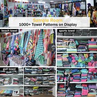 High Quality Microfiber Knitted Two-Side Printed Eco-Friendly Quick Dry Sand-Free Proof Recycled Beach Towel