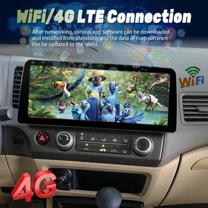 12.3inch 1920*720 Screen <b>Android</b> 13 Car Video Player Radio Stereo for Honda Civic 2006-2011 GPS Multimedia Carplay Head Unit - Product Image 6