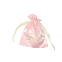 Sac à poussière en satin de soie imprimé personnalisé pour sous-vêtements en tissu, emballage de cheveux de chaussure, sacs-cadeaux, sacs à bijoux brodés
