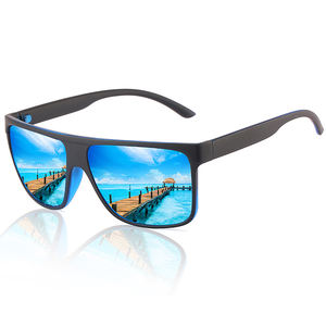 Gafas <span class=keywords><strong>de</strong></span> Sol Deportivas Polarizadas con Montura Cuadrada para Ciclismo, <span class=keywords><strong>Pesca</strong></span> y Conducción, Diseño Moderno, Venta al Por Mayor - Product Image 5