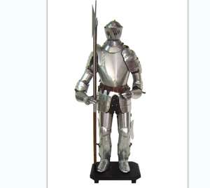 Costume d'armure de chevalier médiéval <span class=keywords><strong>15ème</strong></span> siècle armure complète Halloween d'Inde - Product Image 6