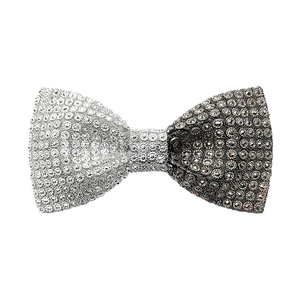 Papillon Formale in Stile Inglese-Coreano per Matrimonio Papillon da uomo. Papillon Rosso e Nero per <span class=keywords><strong>Testimone</strong></span> e <span class=keywords><strong>Sposo</strong></span> - Product Image 2