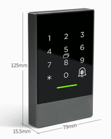 Serrure de porte biométrique sans clé avec mot de passe ttlock, 20 pièces, verrou électronique et numérique à code pin