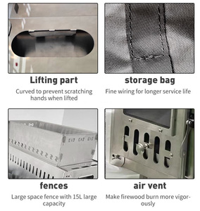 卸売 1-2人用 特許取得済み 3層 オックスフォード布製 サウナテント ストーブ付き アウトドア 発汗 スチーム アイスフィッシング向け - Product Image 3