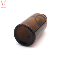 Flacon compte-gouttes en verre ambre de 30 ml pour les soins de la peau
