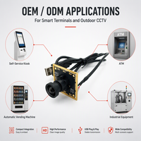 Modul Kamera USB Sensor OV4689 2MP 1080P 50fps Kecepatan Tinggi UVC Driver Gratis OTG untuk Penggunaan Industri
