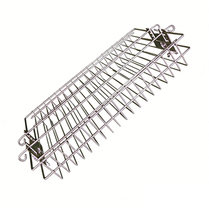 Panier de rôtissoire en acier inoxydable 304 avec trou de 14 mm et profondeur réglable - Product Image 2