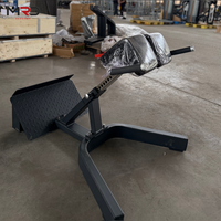 MRD Banc d'hyperextension à 45 degrés, Chaise romaine, Appareil de musculation dorsale, Équipement de fitness pour le renforcement du tronc
