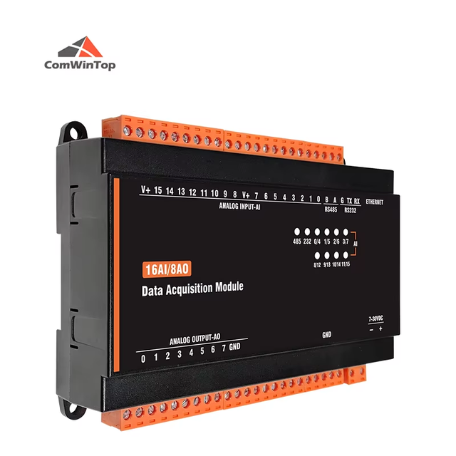 CWT-MB328J 16 Analog Input 8 Analog Output 0-10V RS485 Modbus Acquisition IO Module