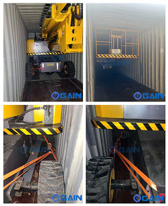 Livraison gratuite Plateforme aérienne articulée hydraulique télescopique araignée montée sur remorque de 18 m - Product Image 5