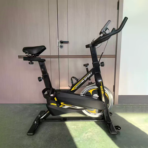 Vélo de spinning d'entraînement nouvelle génération pour la maison, silencieux, à transmission par courroie, résistance magnétique, capacité max. 300 lb, pour cardio et perte de poids - Product Image 3