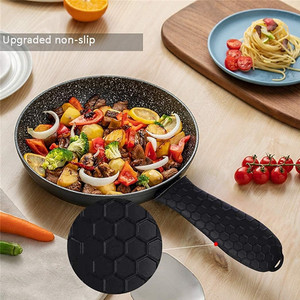 4 Pack Silicone Hot Handle Holder, Assist <b>Pan</b> Handle Sleeve Pot Holders <b>Cast</b> Iron Skillets Handles Grip Covers - Product Image 6