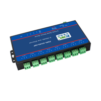 Serveur Série Alimenté par PoE |   Convertisseur RS485 vers Ethernet 8 ports |   Passerelle Modbus TCP/RTU |   DC 9-36V |   Montage sur rail DIN