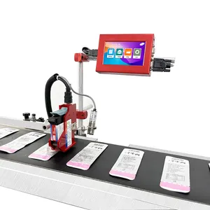 Touchscreen Productie Datum Batch Kleine Inkjet Printer Verpakking Label Codering Machine T110 Automatische Kaartprinter