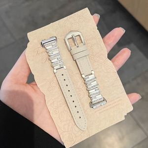 Bracelet élégant et luxueux pour femmes, compatible avec <span class=keywords><strong>Huawei</strong></span> <span class=keywords><strong>Band</strong></span> 11 Pro 10 NFC 9, design élégant pour l'automne et l'hiver, usage quotidien - Product Image 2
