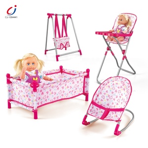 Fashional Design <strong>Doll</strong> Pram Combination Toys Plastic Girl <strong>Doll</strong> <strong>Accessories</strong> for Girls - Product Image 1