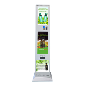 ตู้จำหน่ายสินค้าอัตโนมัติในโรงแรม Wx-r12 Vfresh หน้าจอ LED 18.5 นิ้ว รับเหรียญพร้อมฟังก์ชัน SDK สำหรับร้านอาหาร ผลิตจากสแตนเลส - Product Image 1