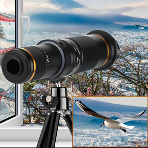 Telescopio Monocular Profesional 32x con Zoom HD, Lente para Teléfono, Teleobjetivo con Trípode, Telescopio Metálico para Turismo y Camping - Product Image 5