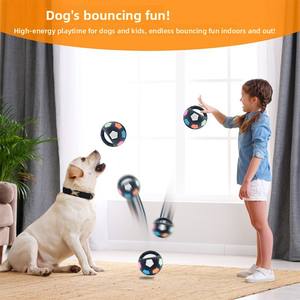 Agresif chechezihinsel stimülasyon ve sıkıntı rahatlama için Squeaker doğal kauçuk Fetch topu ile dayanıklı TPR köpek çiğneme oyuncakları - Product Image 3
