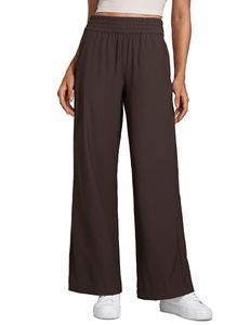 <span class=keywords><strong>Pantaloni</strong></span> Larghi in <span class=keywords><strong>Velluto</strong></span> <span class=keywords><strong>a</strong></span> <span class=keywords><strong>Coste</strong></span> da <span class=keywords><strong>Donna</strong></span> <span class=keywords><strong>a</strong></span> Vita Alta, Eleganti, in Fibra di Poliestere, Stile Palazzo con Tasche - Product Image 4