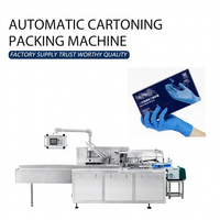 Machine de conditionnement personnalisée pour gants jetables, équipement d'emballage en boîtes en papier pour ligne de production de gants d'examen en latex