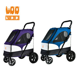 Wholesale Newly Design Luxury <strong>Pram</strong> 4 Wheels <strong>Pet</strong> Trolley Cat Carrier Dog Carriage - Product Image 6
