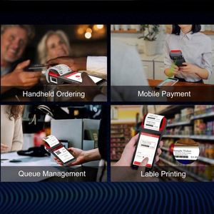 Machine de Terminal portable tout-en-un de Point de vente Android 12.0 <span class=keywords><strong>ZCS</strong></span> Z92 avec écran tactile d'imprimante - Product Image 6