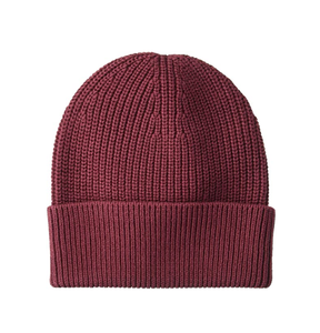 Gorro de Punto Cálido para Exteriores en Color Azul Marino Oscuro - Product Image 5