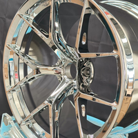 Jantes en alliage concaves profondes chromées 18 19 20 21 22 24 pouces 5x114.3/5x120/5x112/5x110 Roues forgées sur mesure pour BMW M3 M4 Porsche Nissan