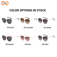Lunettes de soleil œil-de-chat haut de gamme TWOOO T1750 – Polyvalentes, tendance, personnalisées, protection UV400 – Nouveau style – Vente en gros directe usine