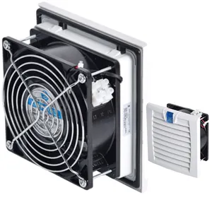 Usine directement IP54 148mm 230VAC ventilateur industriel de boîtier de Ventilation d'<span class=keywords><strong>armoire</strong></span> de panneau avec le filtre - Product Image 1