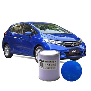 Ajuste B593M azul perla pintura de Metal automotriz fuerte resistencia a la intemperie pintura de Color de coche