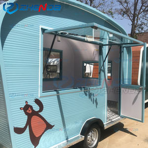 Truk Makanan Modern untuk Luar Ruangan, Trailer Makanan Waffle Crepe Murah dengan Dapur Lengkap, Trailer Makanan untuk Dessert, Pancake, dan Donat - Product Image 4