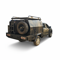 Caisse de camionnette simple en aluminium sur mesure pour Hilux