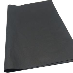 Papel de Seda de Algodón para Envolver Regalos, sin Ácido, Teñido con Perlas, Color Blanco o Negro - Product Image 2