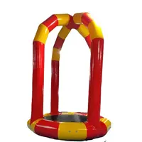 Salto gonfiabile dell'interno del bungee del pvc del trampolino gonfiabile di salto del bungee dei buttafuori gonfiabili dei bambini