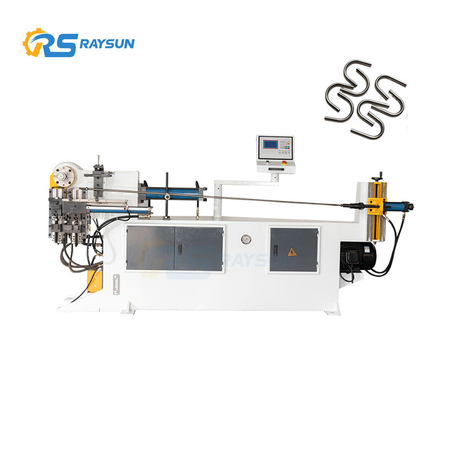 50NC Exhaust Pipe Metalstainless Steel square Cnc Hydraulic Tube Bending Automatic Pipe Machine Automatically