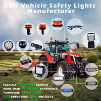 Hochwertige 40cm R65 Amber Strobe LED Mini Licht leiste Magnetische Einsatz fahrzeuge ECE R65 Auto Krankenwagen Traktor