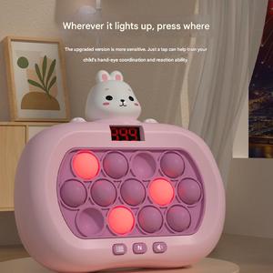 Nhanh chóng vượt qua điện whack-a-nốt ruồi đồ chơi trẻ em căng thẳng cứu trợ dẫn não phản ứng tập thể dục trò chơi máy thiết kế nhựa Hộp đồ chơi - Product Image 6