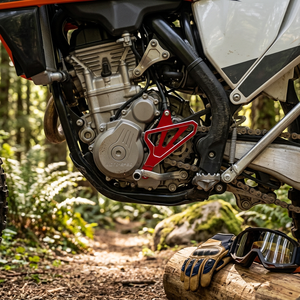 Protection de chaîne en aluminium CNC pour <span class=keywords><strong>Honda</strong></span> CRF230F 2003-2019, pièces modifiées pour motocross - Product Image 5