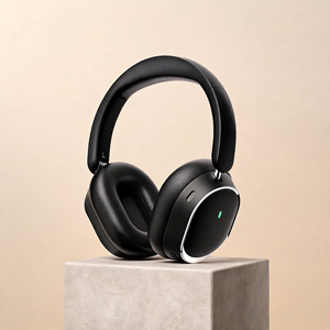 <span class=keywords><strong>Casque</strong></span> audio supra-auriculaire BT6.0 avec réduction de bruit active hybride ENC, audio spatial 360, pliable, basses HiFi, <span class=keywords><strong>casque</strong></span> de jeu - Product Image 1