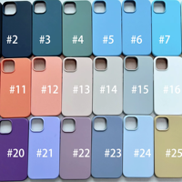 Pour iPhone Apple 16E Coque en silicone Logo personnalisé Couverture en silicone liquide Coque arrière en silicone microfibre pour iPhone 17 Pro Max 15