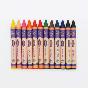 Vente en gros de crayons non toxiques bon marché 6 8 12 16 20 24 48 crayons de couleur ensemble de crayons de <span class=keywords><strong>cire</strong></span> ensemble de dessin pour enfants enfants - Product Image 3