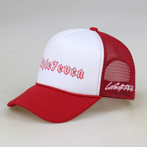 Zest Crown หมวกทรูเกอร์5แผงโฟมธรรมดาพิมพ์โลโก้สไตล์ฮิปฮอปสำหรับกีฬาและกิจกรรมกลางแจ้ง - Product Image 1