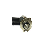 Vanne de purge solénoïde universelle pour voiture, en métal chromé, 2 voies normalement fermées, pour contrôle des émissions de vapeurs de carburant, remplacement pour canister